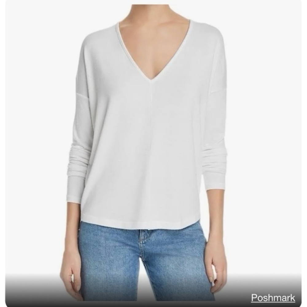 Rag and bone V-neck knit top